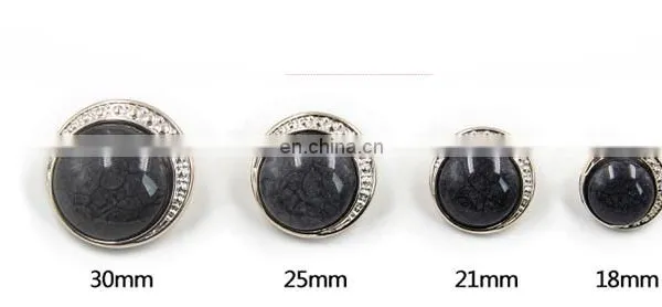 Custom Fancy Coat Sweater Plating Resin Sew Button Clothing Accessories Button photo-6