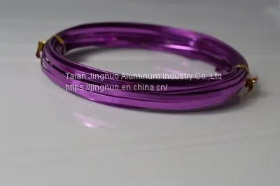 2018 Anodized Aluminum Wire 99.9% Enameled Aluminum Wire for Craft photo-2