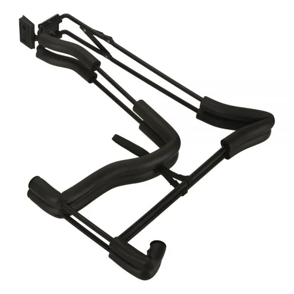 0.67KG/piece Iron + Plastic+ Sponge Weight Guitar Stand for Multiple Guitars photo-3