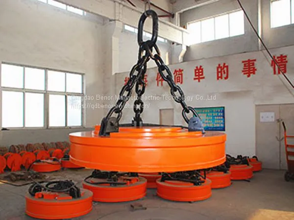 Circular Lifting Electro Magnet for Steel Scrap MW5-90L