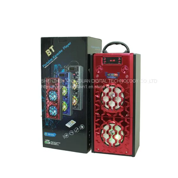 Ready Made Goods Wooden Portable Active Outdoor Party Karaoke Speaker for Home Theatre photo-5