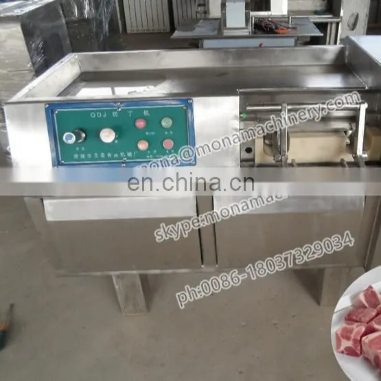 Automatic Frozen Meat Dicer/dicing Machinery Used for Meat Dicer / Fresh Meat Cube Dicer Machine photo-3