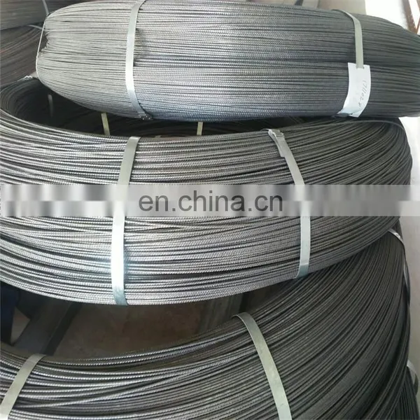 4mm 4.8mm 5mm 6mm 7mm 8mm High Tensioned Spiral Surface Low Relaxation 1860mpa pc Steel Wire photo-6