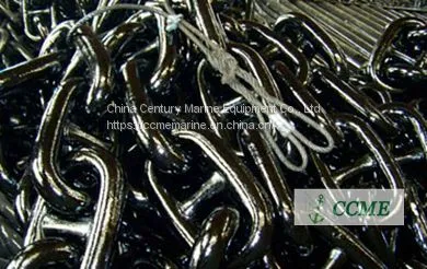 Marine Stud and Studless Link Anchor Chain Mooring Chain photo-4