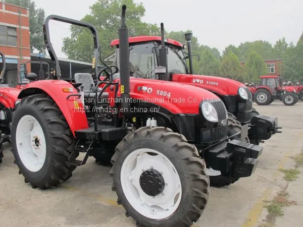 New Oriental Red YTO-X804 Wheeled Tract