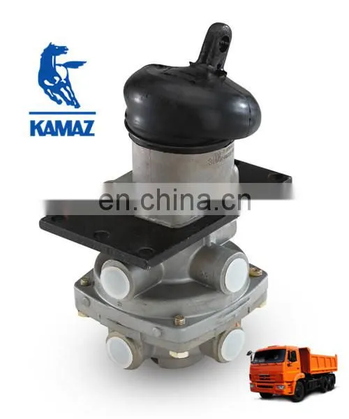 Heavy Duty European Truck Parts 100-3514008 Foot Valve for Kamaz 100-3514009 100-3515010