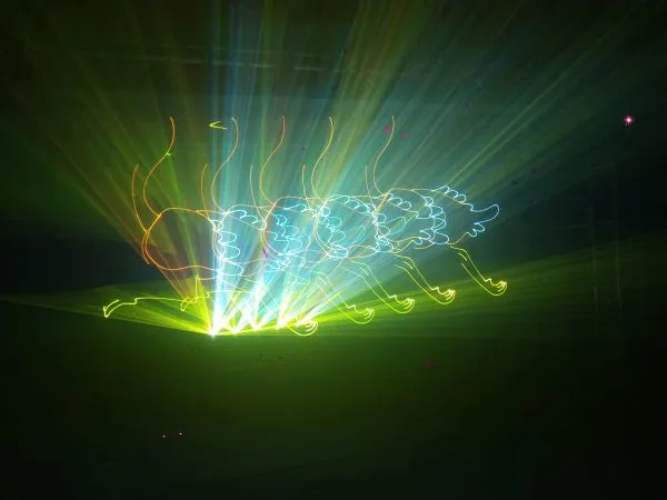 15w Professional Led RGB Stage Laser Lighting Projector for Sale Disco/Concert/DJ photo-5
