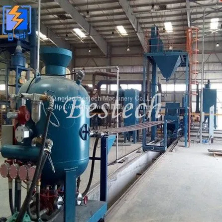 Steel Pipe Internal Surface Sand Blasting Machine photo-2