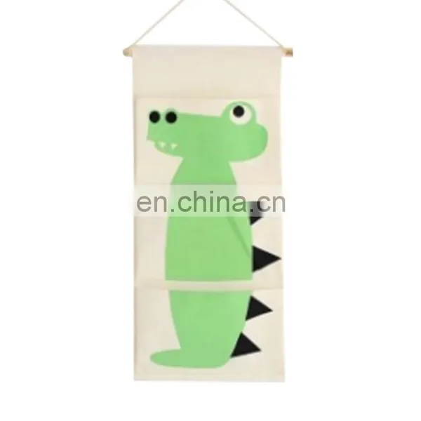 Custom Design Kids Room Storage Bag Cartoon Wall Hanging Storage Bag Door Hanging Organizer photo-2