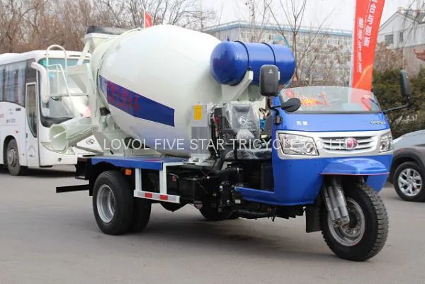 Diesel Tricycle Mixer Cargo Loader Lovol Three Wheeler photo-3