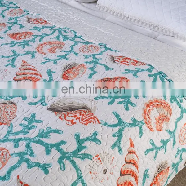 Luxury 100% Microfiber Premium Ultra Soft Quilt Coverlet, Lightweight Comfortable Bedding Bedspread photo-5