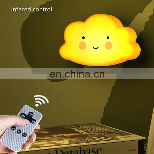 Ten Level Dimming Rechargeable LED Night Light for Bedroom USB Charge Light photo-3