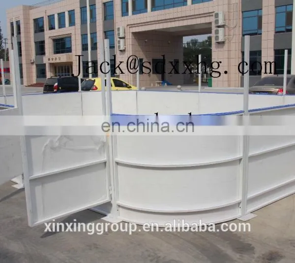Plastic Skating Rink Skateboard Park Tycoon Skateboard Park Hdpe Synthetic Ice Rink Dasher Board photo-2