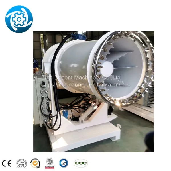 Dust Suppression Fog Cannon Agricultural Sprayer Windbreak And Dust Suppression Net Appurtenances ( Three Peaks Wind Dust Net 1.0Mm Thick) Effective Length Fog Cannon Disinfection Spray Machine