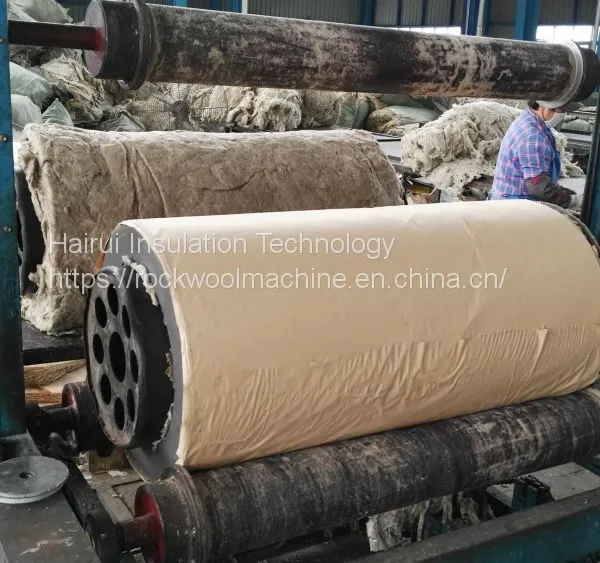 Rockwool Pipe Rolling and Making Production Line photo-3