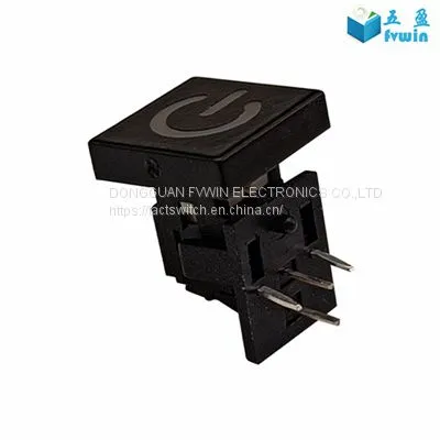 Snap-in Illuminated Right Angle LED Push Switch photo-4