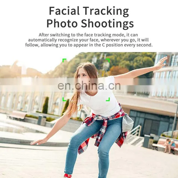 Factory Price Auto Smart Shooting Selfie Stick 360 Object Tracking Holder All-in-one Rotation Face Tracking Camera Phone Holder photo-2