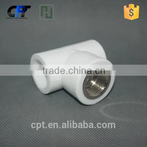 Imported Material 25 X 1/2" PPR Female Thread Tee PPR Fittings photo-4