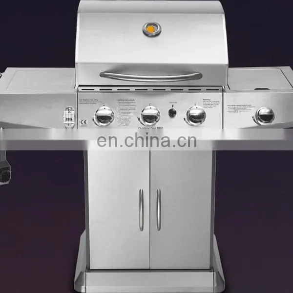 The Most Popular Export Quality OEM Design Assembled Outdoor Stainless Steel Gas BBQ Grill photo-4