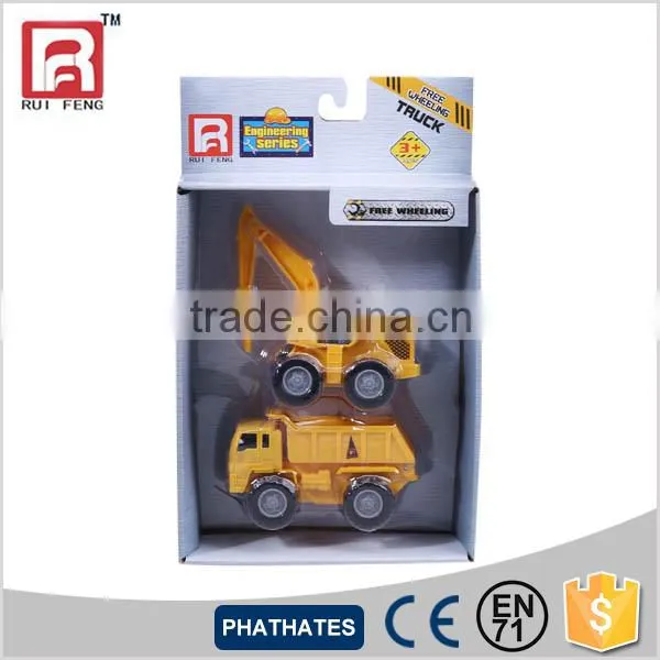 Hot Sell Freewheel Construction Trucks Playset photo-3
