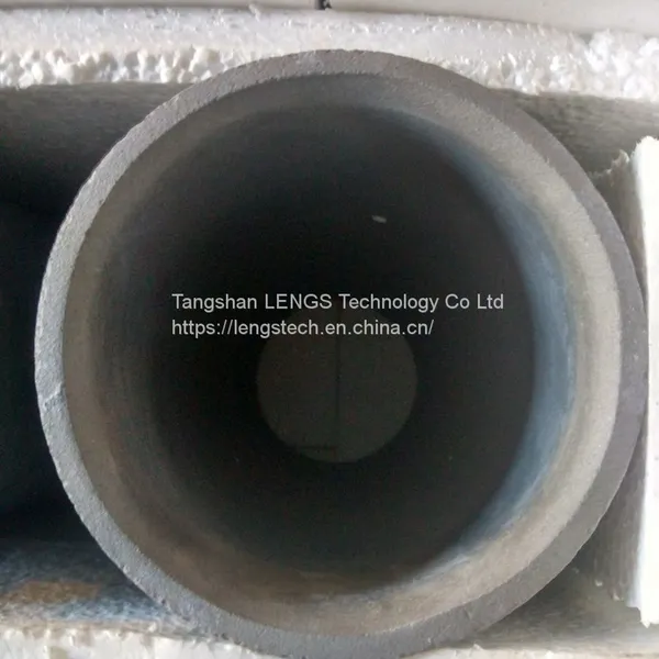 RBSiC Silicon Carbide Ceramic Burner Tubes, SiSiC Burner Nozzles, Gas Burner Protetive Tubes photo-2