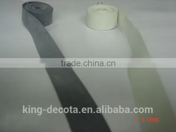 Black and White Elastic Textured Rubber Tape photo-3