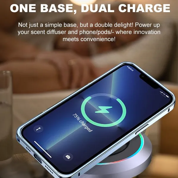Brushless Motor Silent Design Aroma Machine Ensuring Ultra Quiet Operation Day Night Family Safe Essential Oil Diffuser photo-5