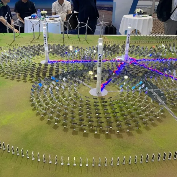 New Energy Photovoltaic Sand Table Model Production Factory photo-3