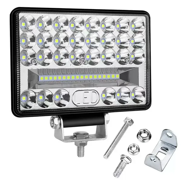 5 Inch LED Work Light 48LED Lights144W Suitable for Cars Trucks t for Jeep ATV UTV SUV Truck Boat photo-3