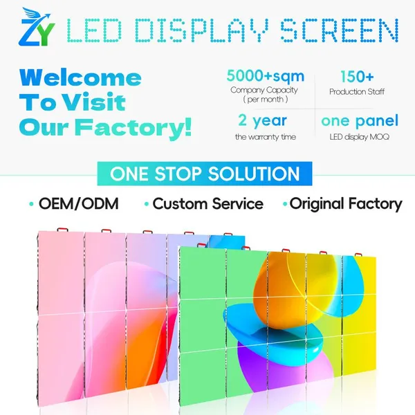 Factory Wholesale Price P1.9P2.6 P2.9 P3.9 Indoor Rental Mobile Led Full Video Panel Display Video Stage LED Screen for Concert photo-2