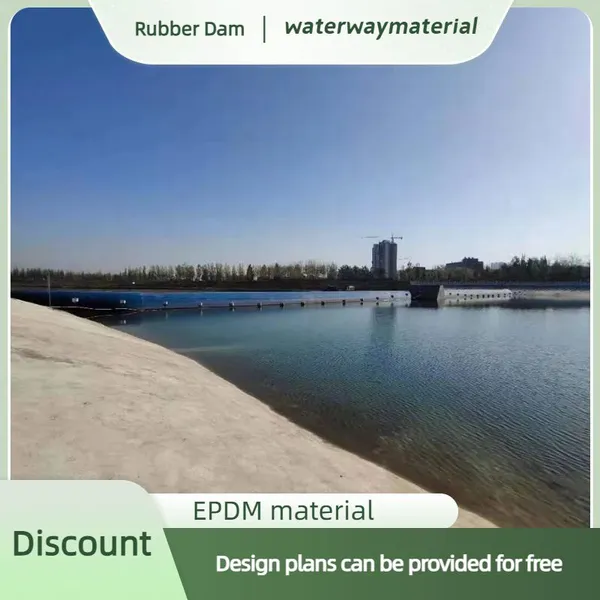 Industrial-Grade Inflatable Rubber Dam With 5000D Polyester Fabric Core photo-5