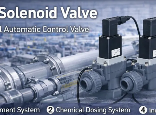 PVC Solenoid Valve 2/2 Way 230V | Industrial Automatic Control Valve photo-2
