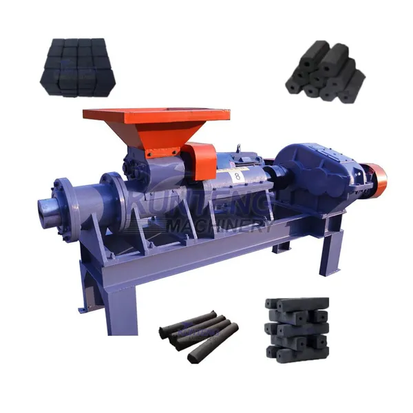 Chacoal Making Machine Coal Rod Extruder Machine Hexagonal Charcoal Forming Machine EPC