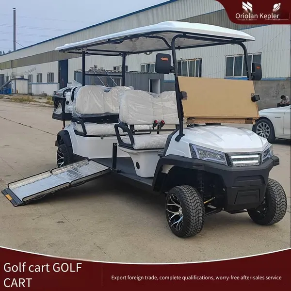 New 2 - 6 Seater Four - Wheeled Mobility Scooters and Golf Carts From the Source Factory, Suitable for Scenic Area Sightseeing Vehicles photo-2