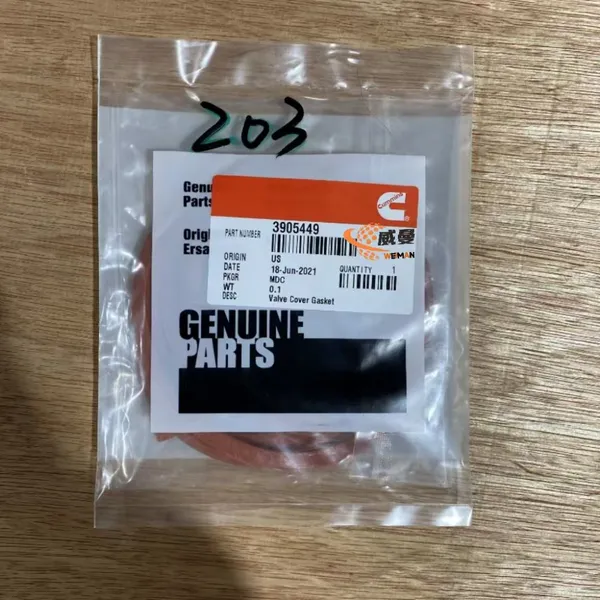 Original Cummins C3905449 Valve Chamber Cover Gasket for Engine Spare Parts in Stock. photo-2