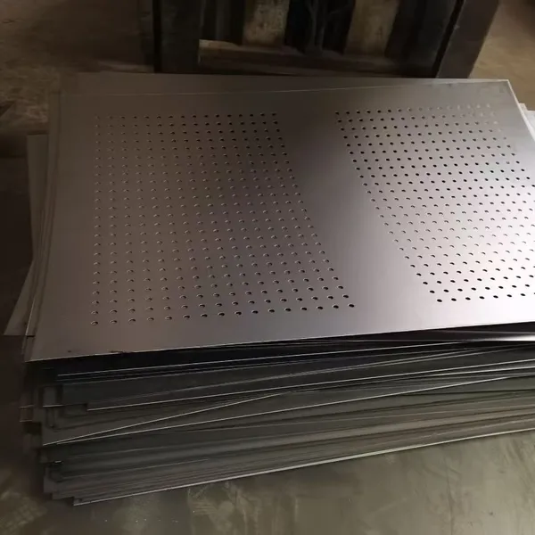 Steel, Aluminum, Stainless Steel Perforated Metal Sheets in Round, Square, and Slot Holes
