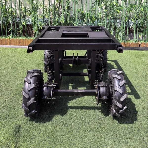 Remote Control Chassis CE Multi-Function Customizable Platform Farm Material Handling Equipment For Warehouses