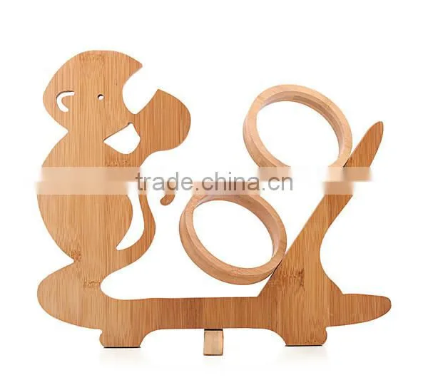 2016 Wooden Wine Rack, Wine Display Rack, Bamboo Wine Rack Wood photo-4
