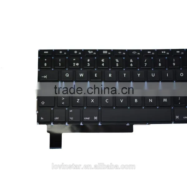 Professional Swedish Laptop Keyboard Replacement For Laptop Macbook Pro A1286 2008-2012 photo-4