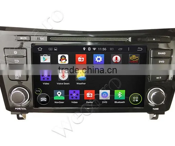 Top Version Android 4.4.4 Car Dvd 8" 2 Din for Nissan Qashqai Car Radio Navigation System WIFI 3G Mirror Link 2014 2015 photo-4