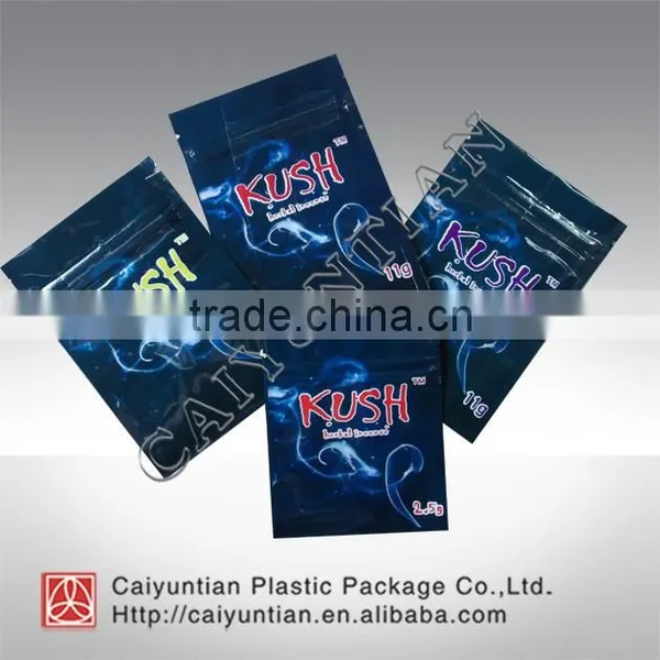 Kush Series Foil Zipper Pouch Bag/ High Quality Clean Package Bag photo-3