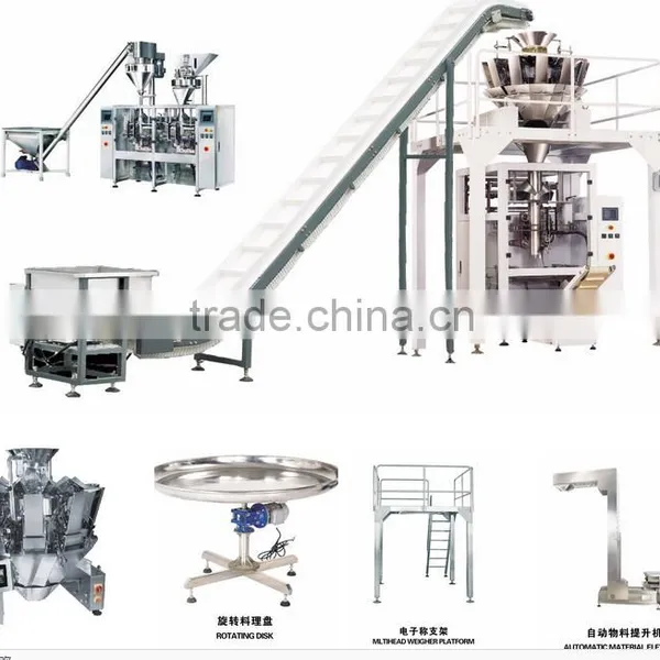 JOIE JEV-420G Automatic Vertical FFS Small Snack Food Plantain Pringles Crisps Packaging Machine Withmultihead Weigher photo-6