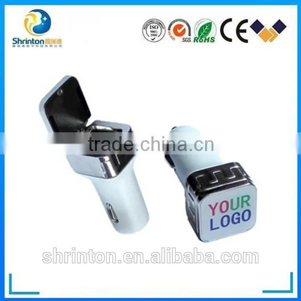 5V 2.4A Dual Usb Car Charger With Metal Material photo-6