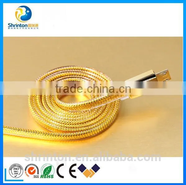 Remax 2.1A GOLD Premium Ultra Fast Micro USB Cable photo-4