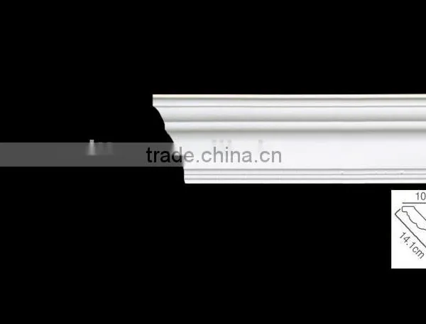 PU Cornice, Foam Plain Molding That Can Replace the Gypsum Cornice photo-2