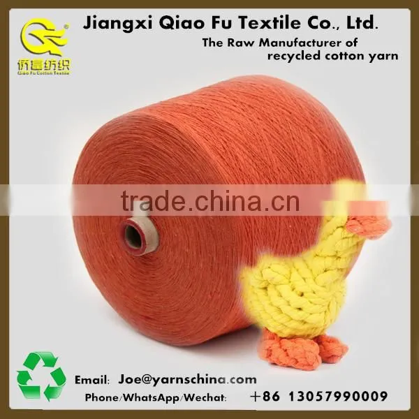 Open Spinning Regenerated 30/70 Cotton Polyester Blended Yarn for Pet Toys photo-3