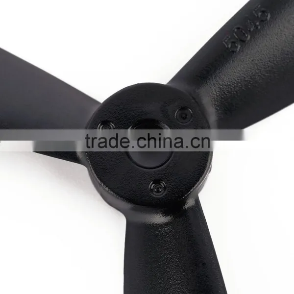 Black 2 Pair 5045 Bull Nose 3-Blade Strengthen CCW CW Propellers photo-5
