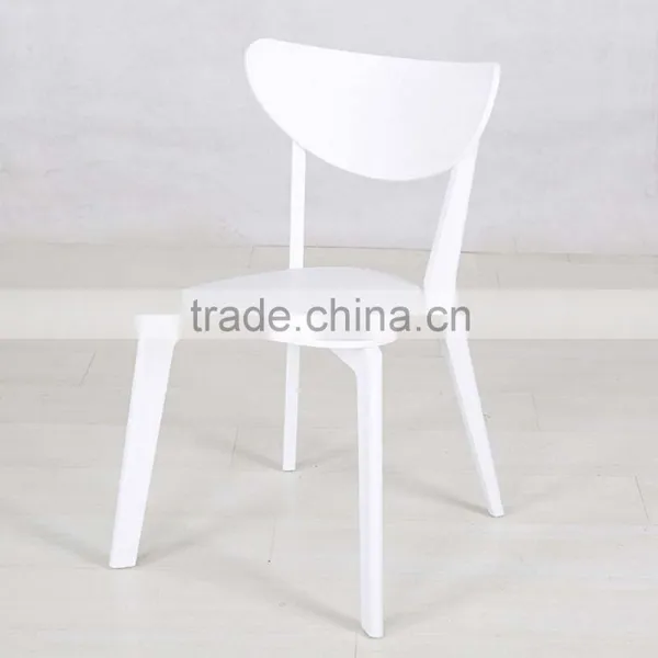 Simple Leisure Colorful Modern Plastic Chairs Wholesale Terrace Cheap Bistro Chairs photo-4