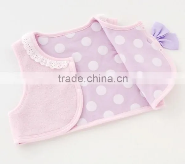 Japanese Wholesale Products High Quality Cute Ribbon Baby Winter Clothes Vest for Girl Kids Wear Toddler Clothing Children photo-4