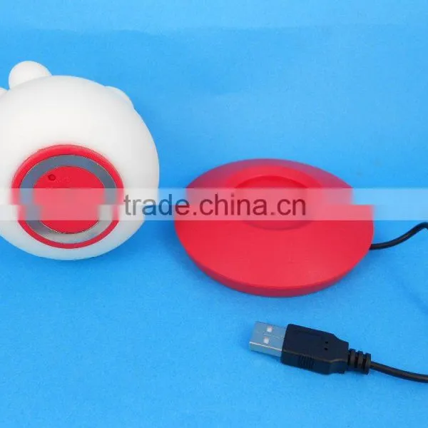 Silicone Soft Baby Room Thermometer LED Night Light photo-4